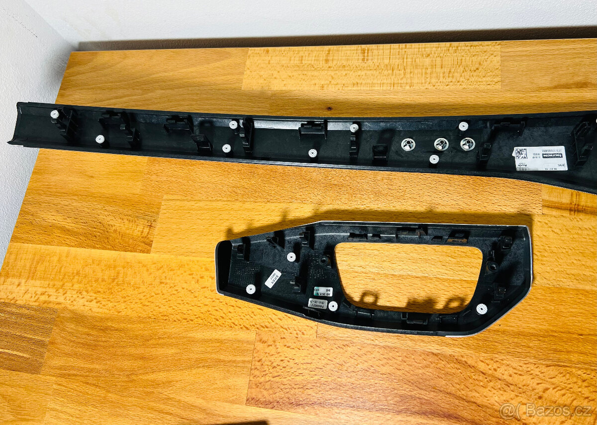 Audi A4 B9 hliníkový dekor lišty interiéru - 8