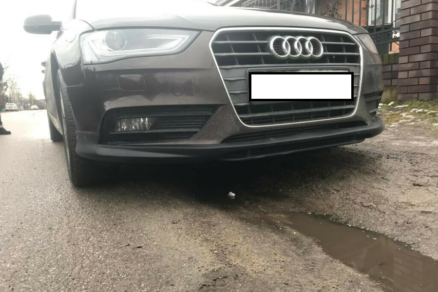 podspoiler predni naraznik audi a4 b8 07-15 - 8