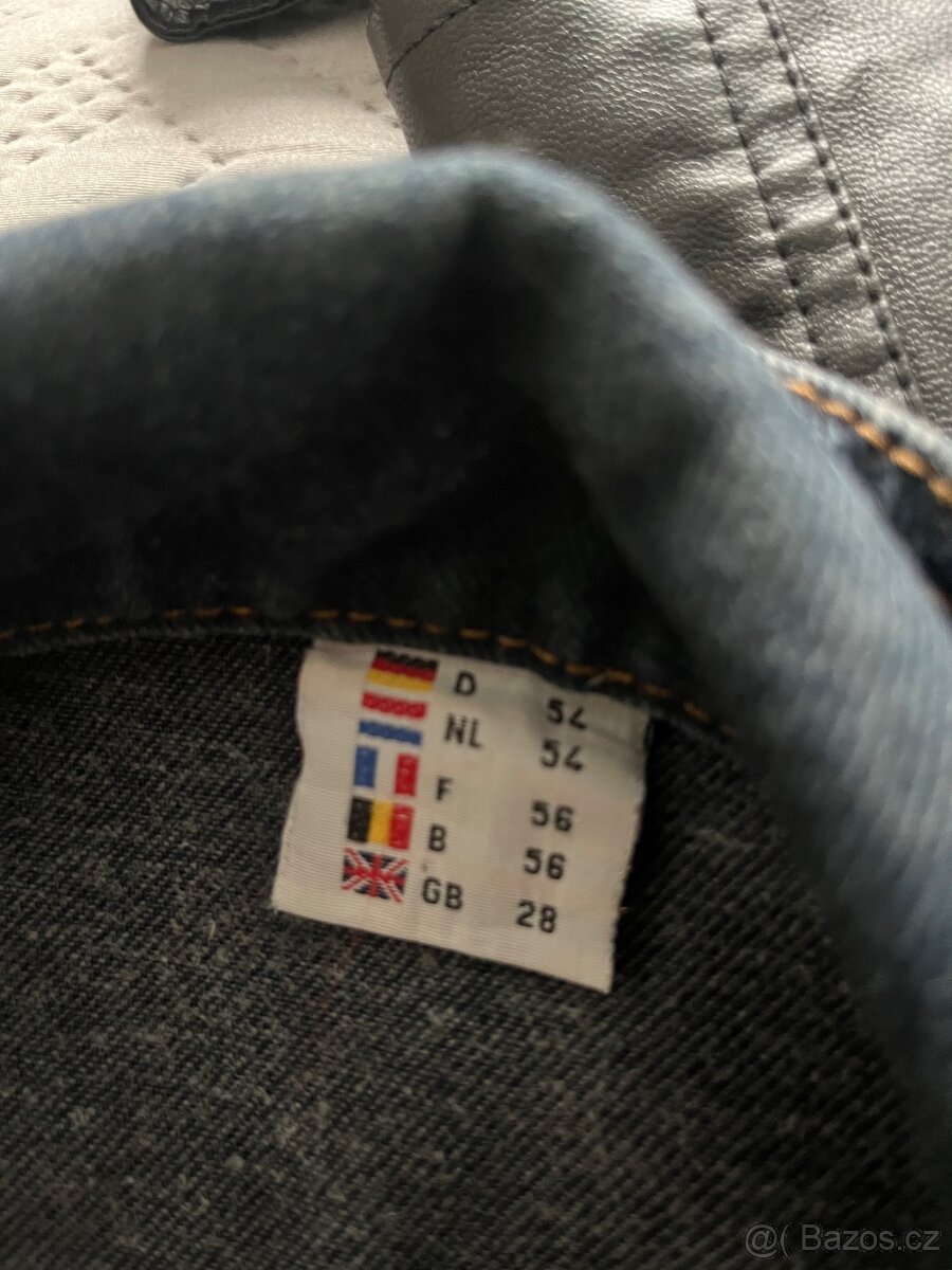 Pánská riflová bunda vel. 56 - 8