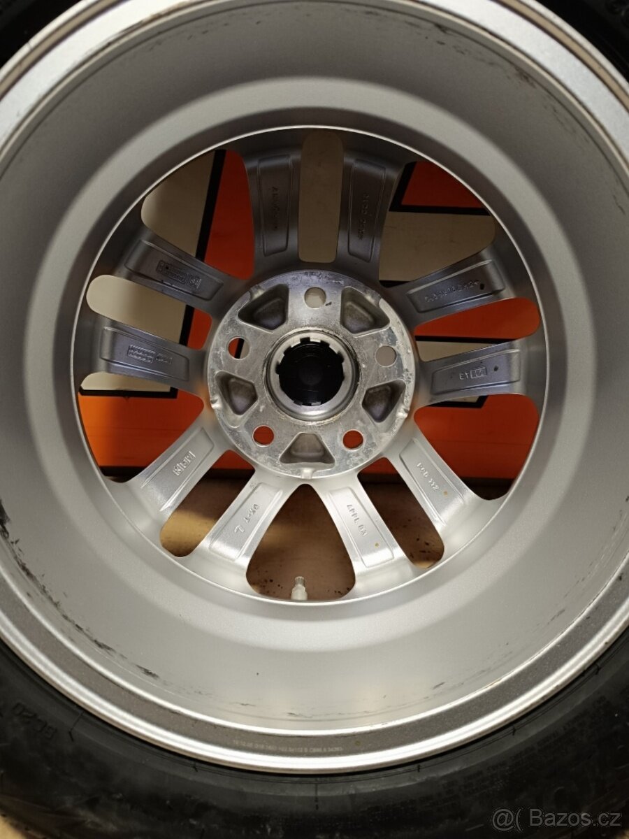 ALU kola Oxxo, 6,5x16'' 5x112+zimní pneu 205/60R16 - 8