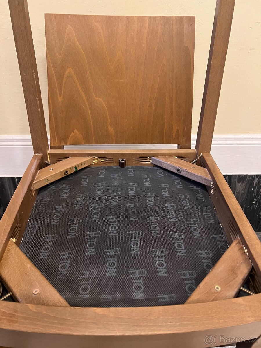 Béžové židle TON - 8