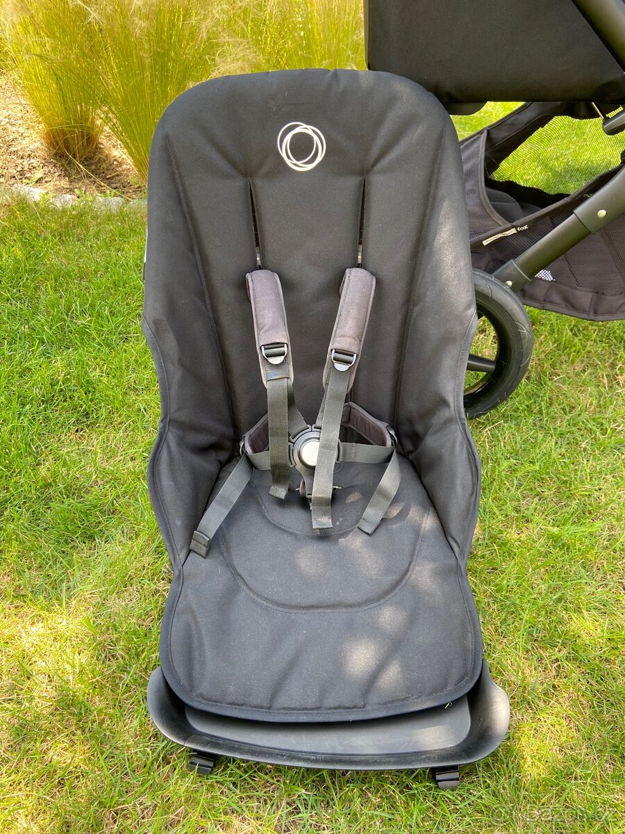 Bugaboo Fox dvoukombinace – černá - 8