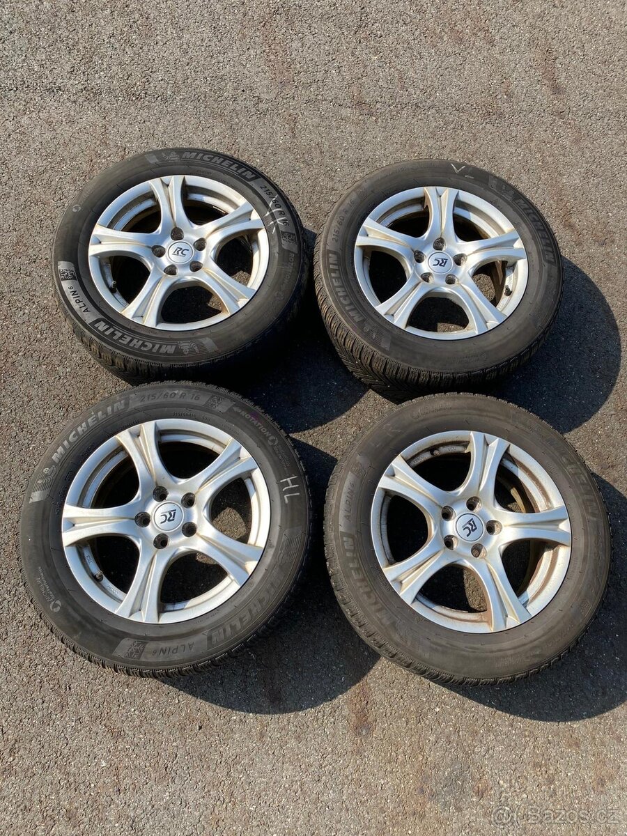 Prodej kompletních kol 215/60R16 99H - 8