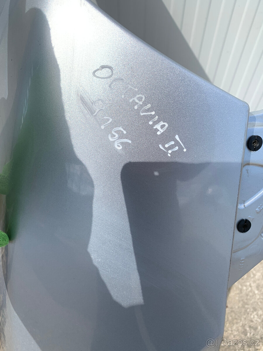 predni blatnik skoda octavia II 2 pravy stribrny - 8