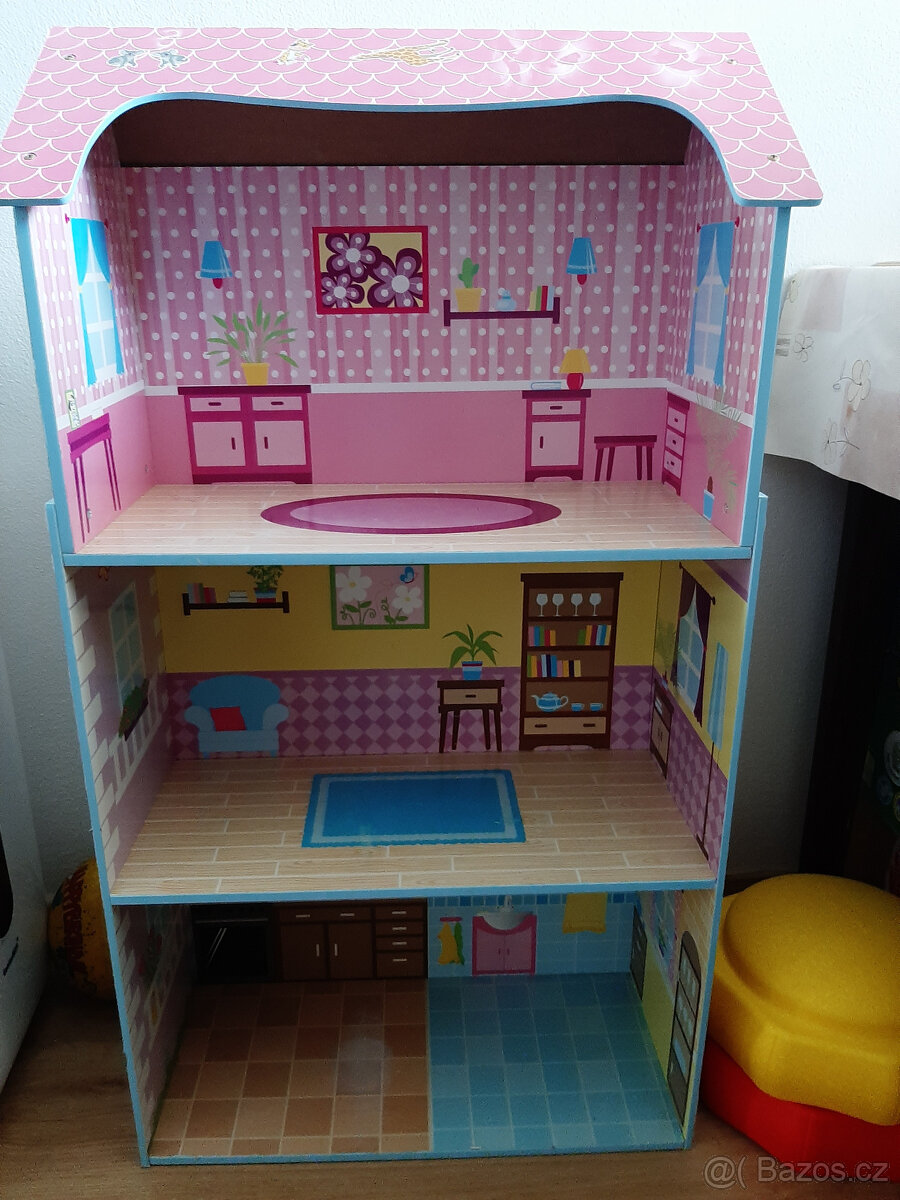 Samolepky na zeď, domeček pro panenky, puzzle, auta... - 8