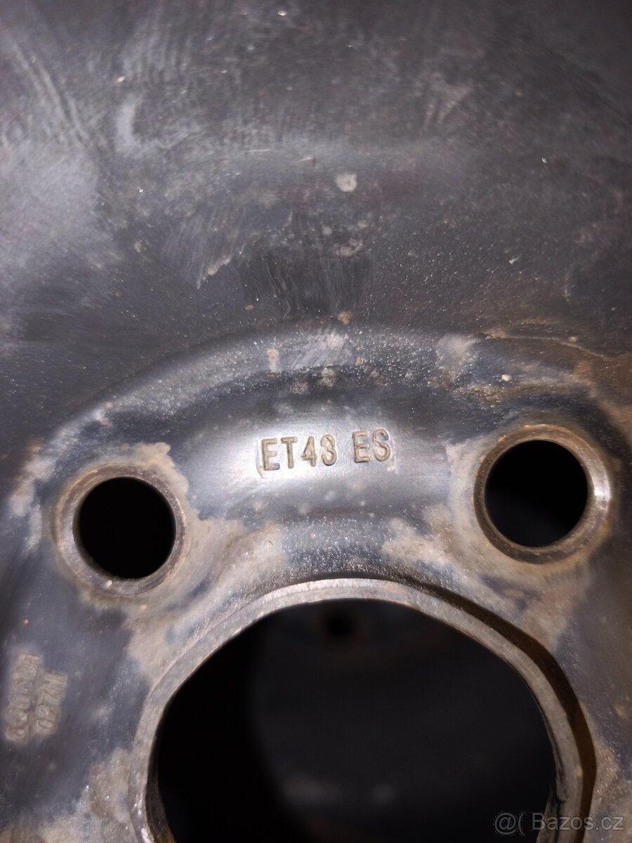 Plechové disky 5x100 6JR15H2 ET43 - 8