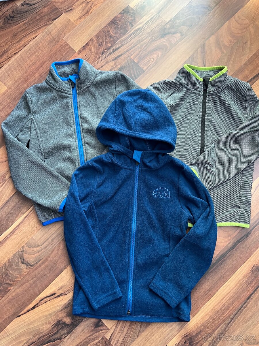 Dětské zimní bundy a mikiny - vel. 110/116 - 8