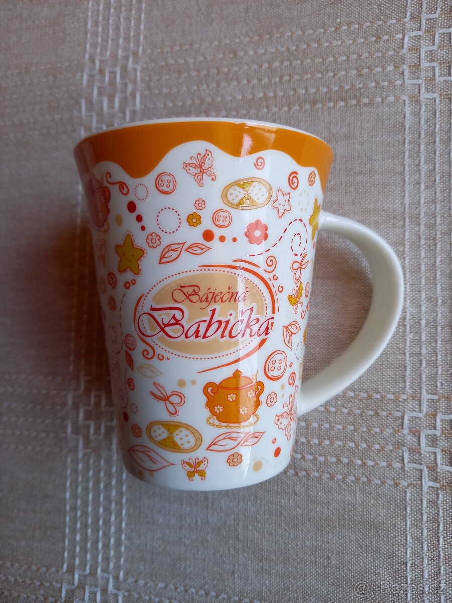 Hrnek s potiskem Báječný dědeček a Báječná babička - 8