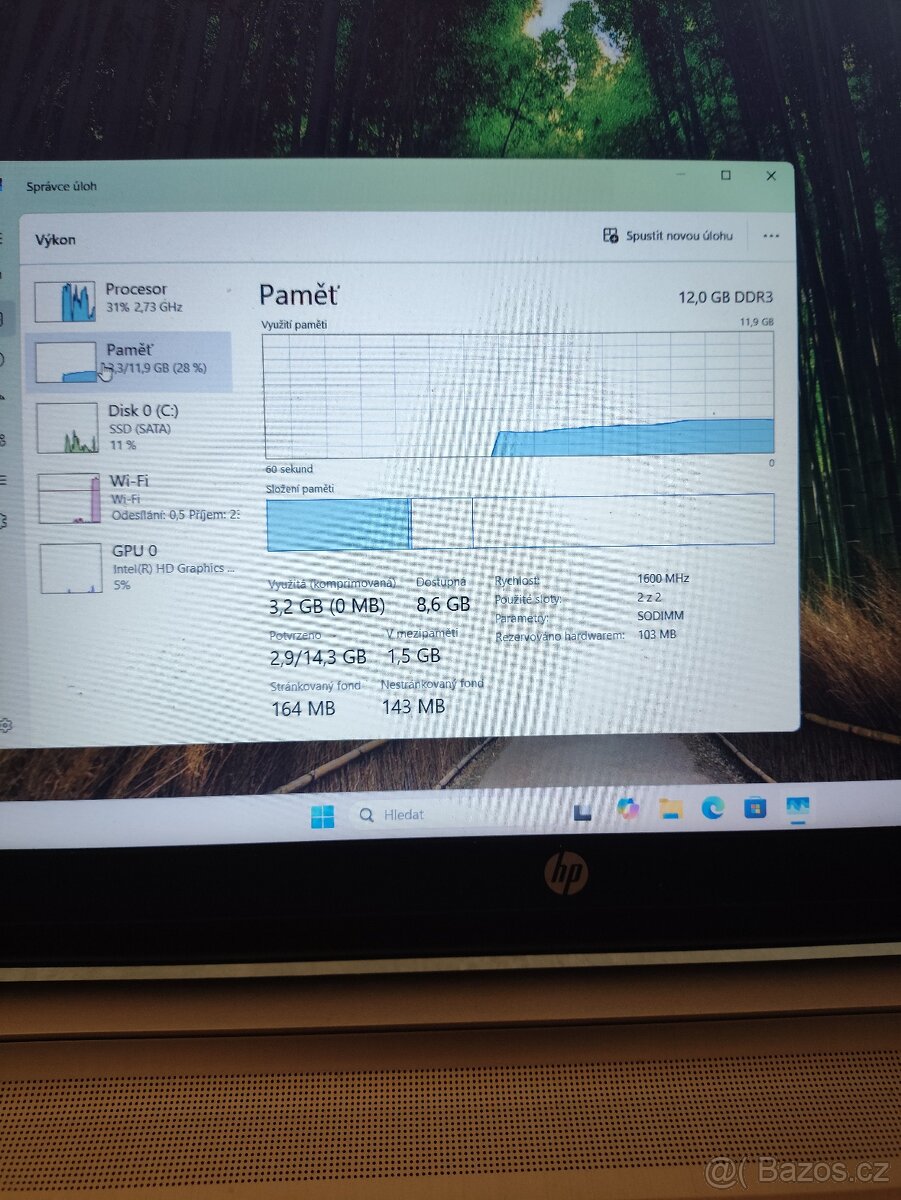Výkonný notebook HP ProBook 450 v pěkném stavu - 8