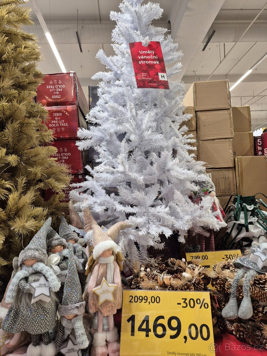 Nový umělý vánoční stromek, 180 cm - 8