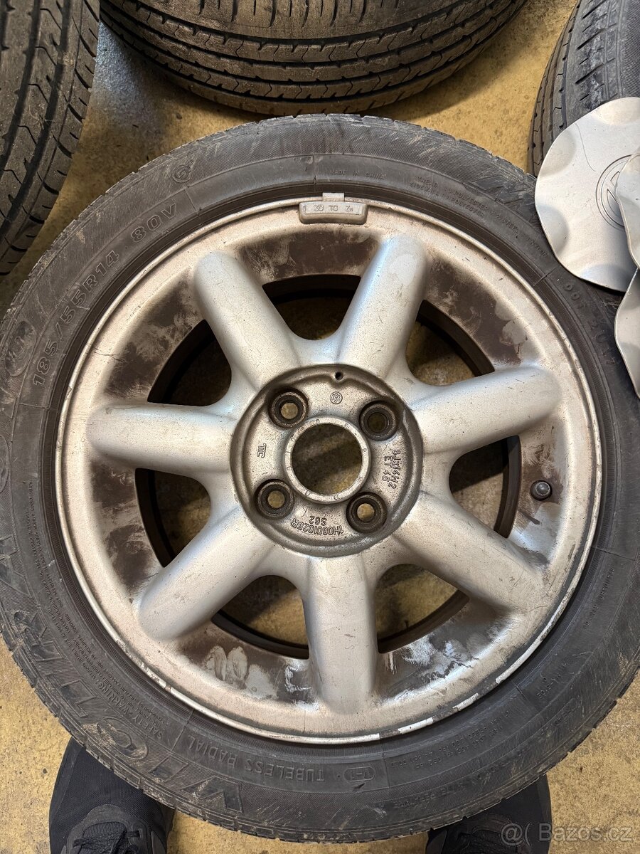 4x100 R14 Originál VW - 8