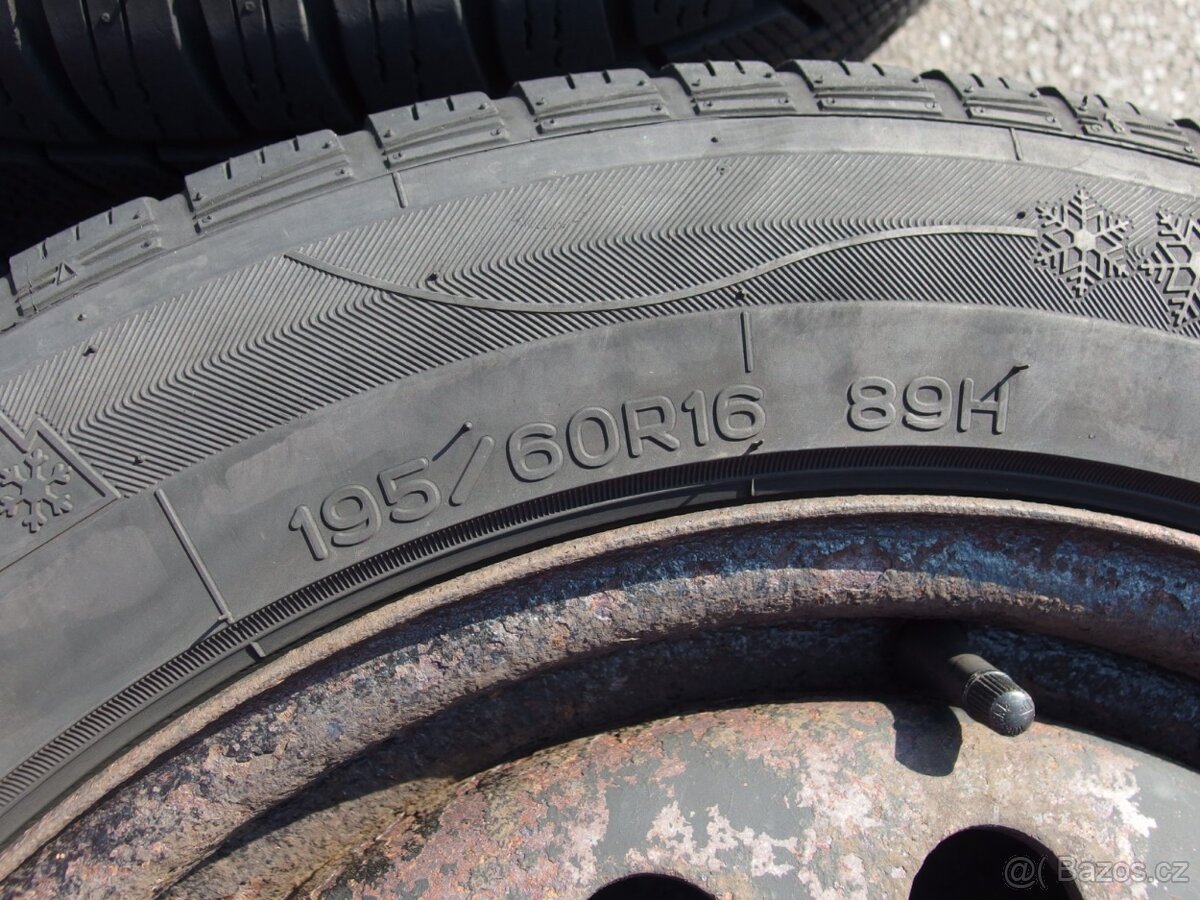 Sada zimních kol VW Sharan 195/60 R16 - 8