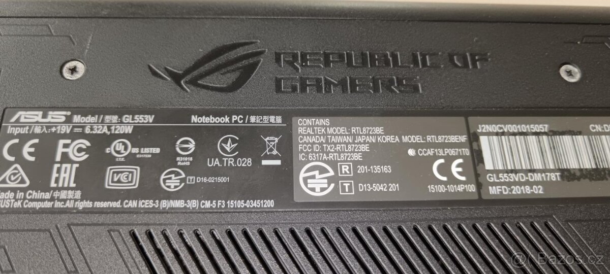 Herní Notebook s mechanikou - 8