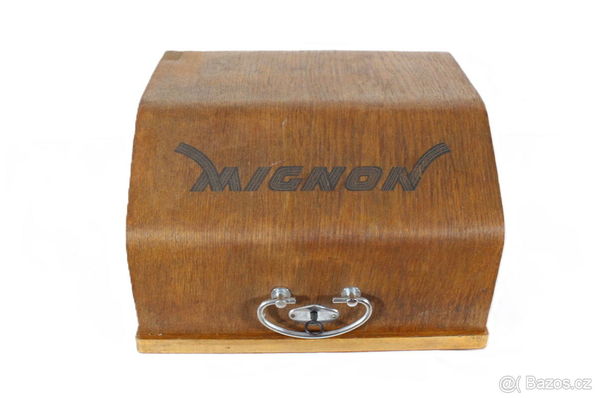 starožitný psací stroj AEG Mignon - 8