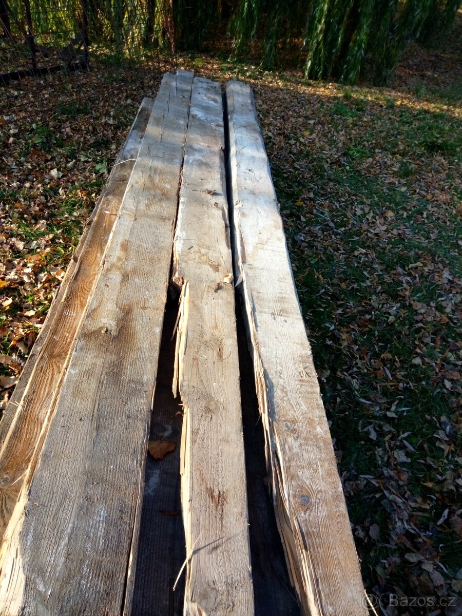 Staré tesané trámy, trámy - 8
