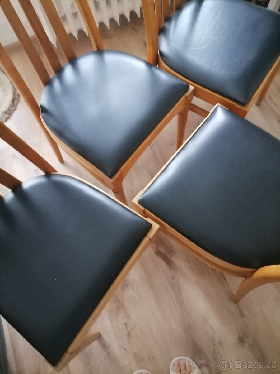 Prodám 4 retro židle - 8