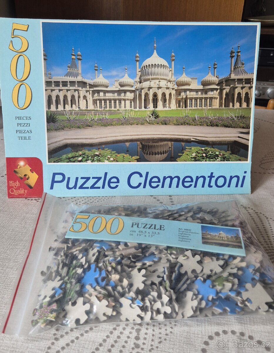 PUZZLE 500 ks Brighton Pavillon - 8