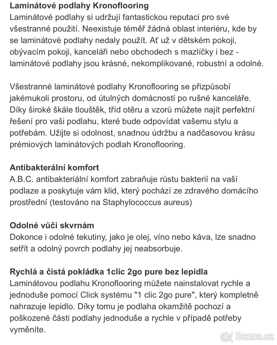 Podlaha laminátová dub Saxon ocean merigold - 8