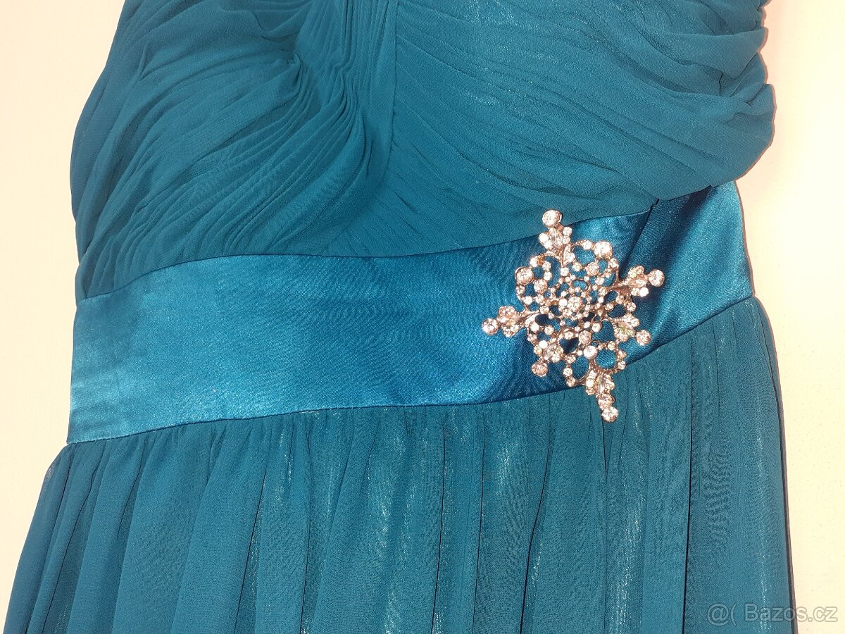 Prodám dámské společenské, plesové šaty - velikost M - 8
