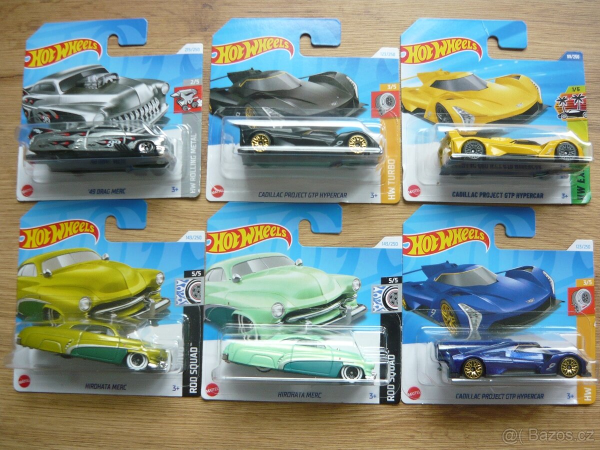 AUTÍČKA HOT WHEELS - 8