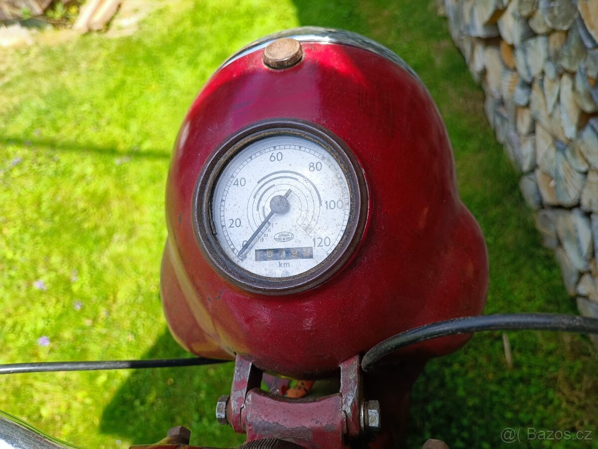 Jawa Pérák 250 po GO motoru s doklady 1951 - 8