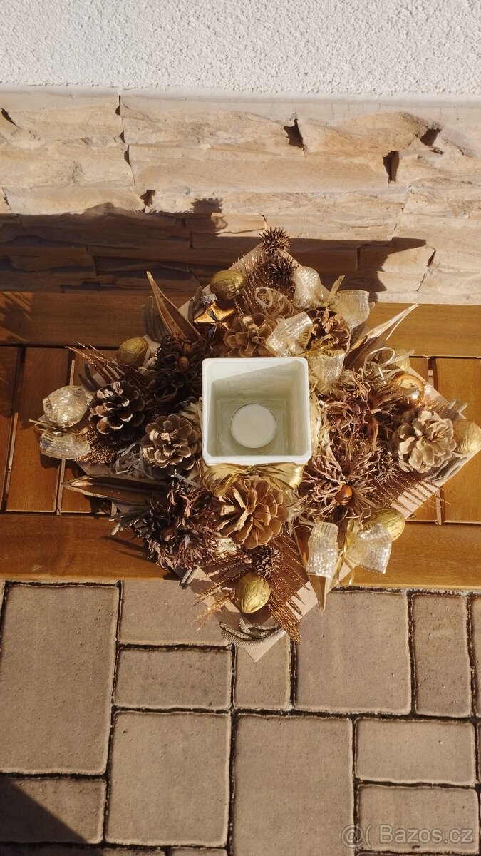 Adventní a vánoční svícny - 8