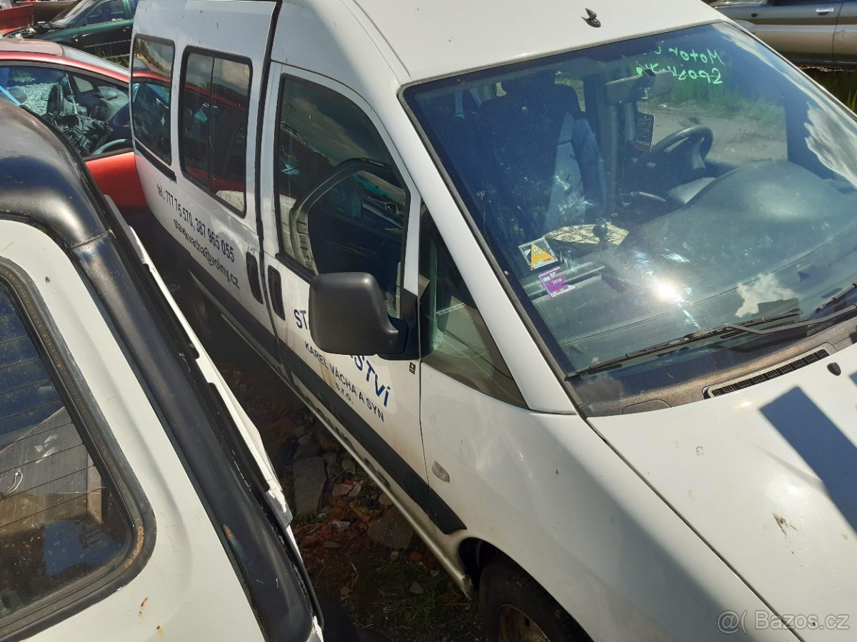 Fiat Scudo 2006 2,0JTD 69kW RHX - 8mist-DILY Z VOZU - 8