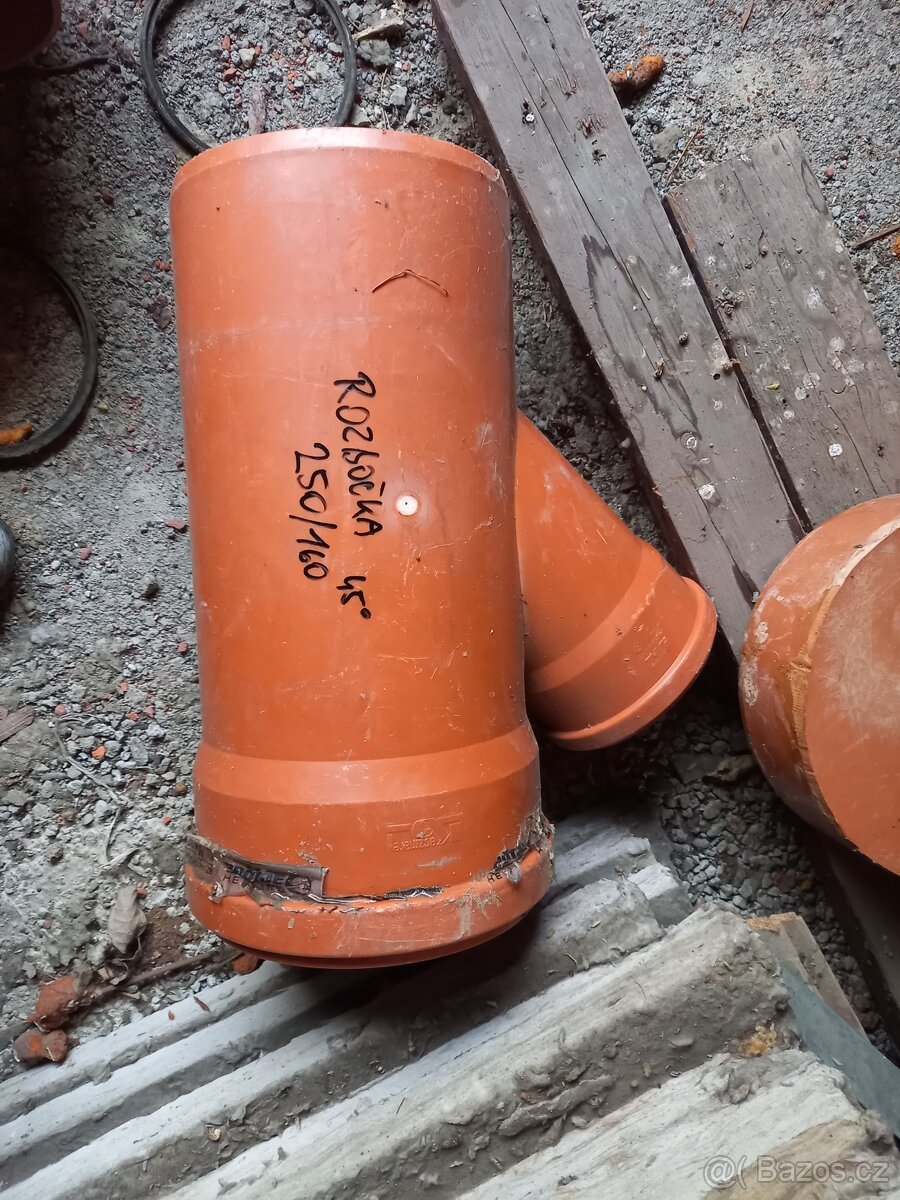 Kg Potrubí, 200,315,Rozbocka 250 SN10 PP - 8