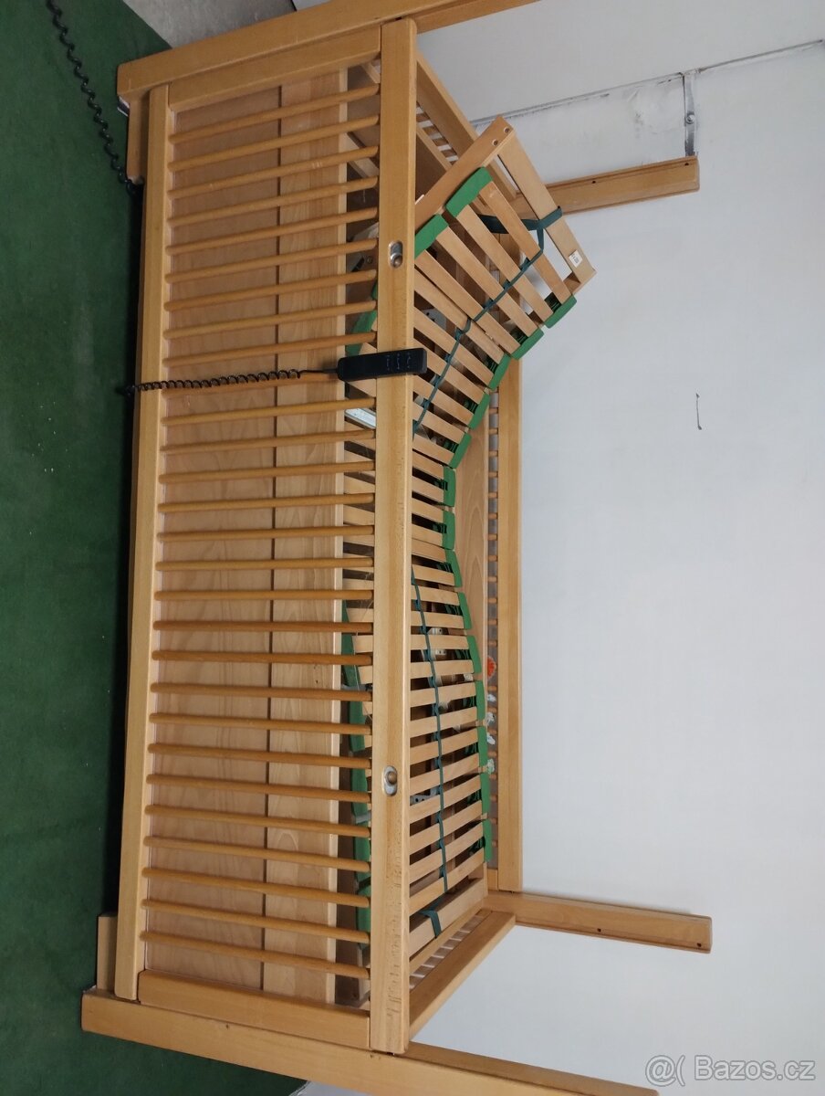 Dětská elektrická polohovací postel se ZÁRUKOU - 8