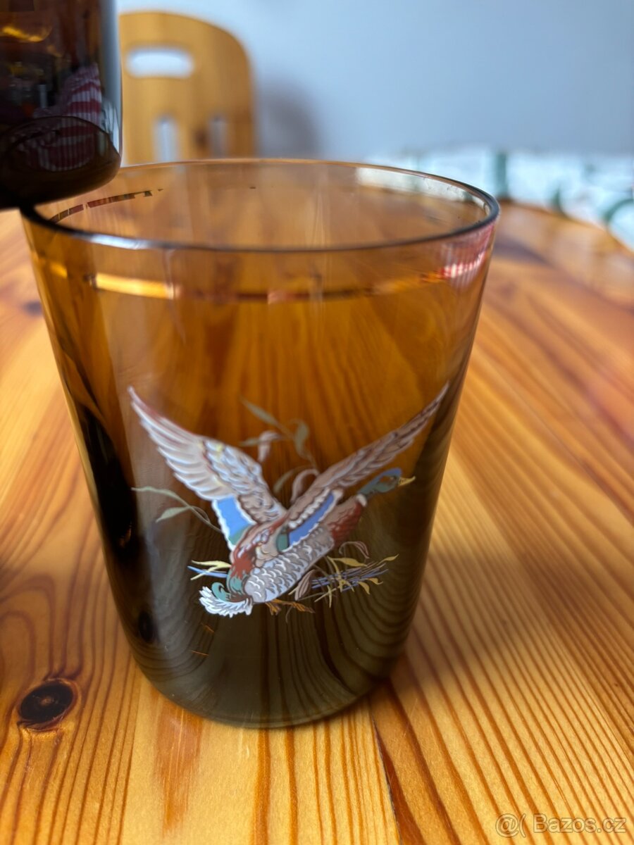 Sada jantarových skleniček - 8