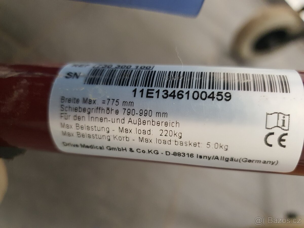 XXL MAXI široké chodítko s dovozem nebo POŠTOU - 8