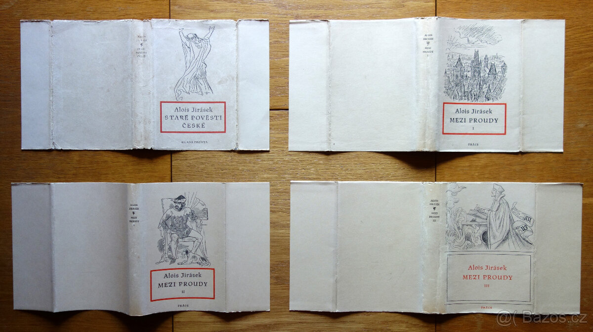 Alois Jirásek: 32 knih - soubor díla /1949 - 1958/+ 3 BONUS - 8