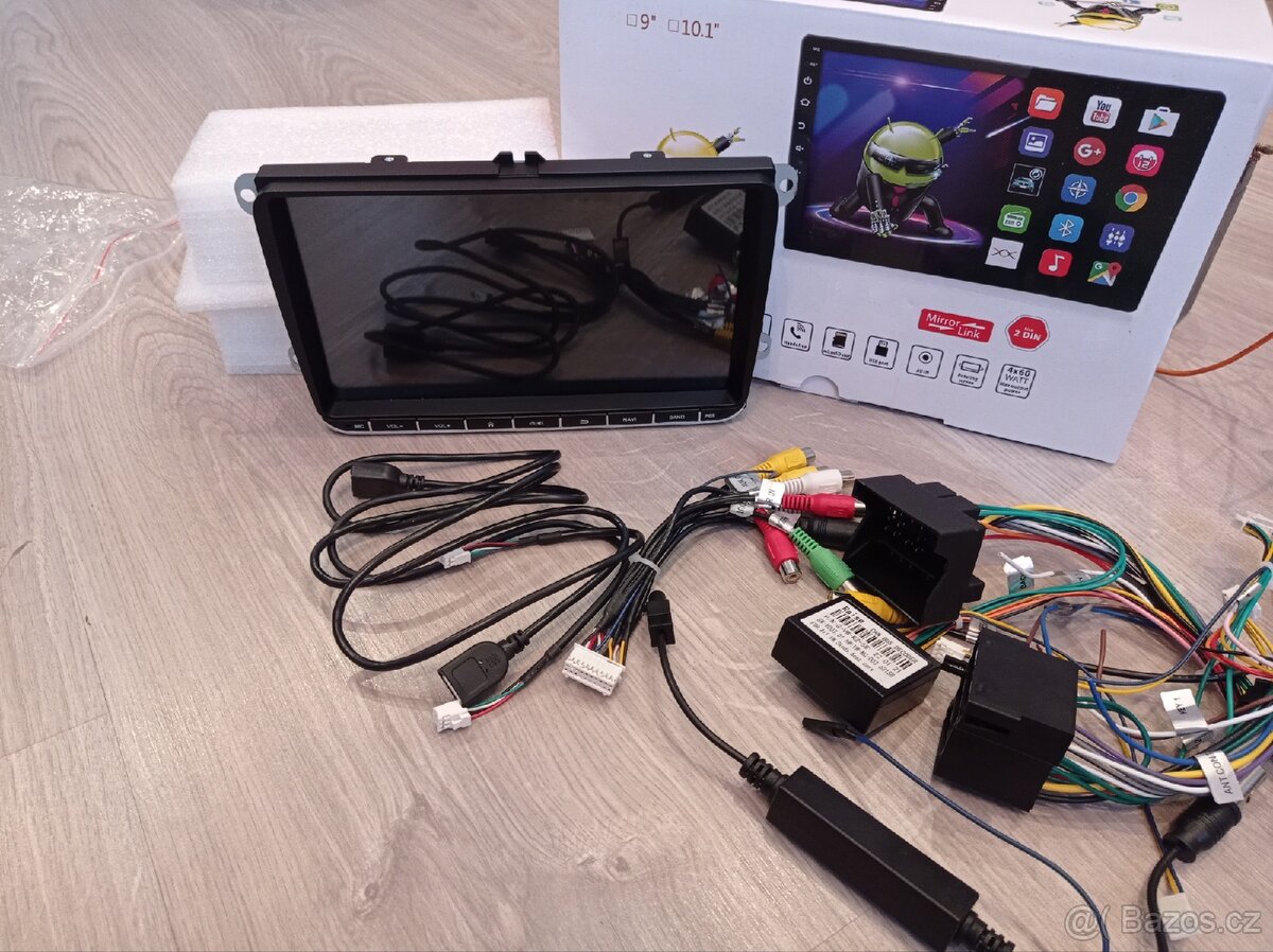 9' 2din autorádio s androidem VW, Škoda, Seat 2GB - 8