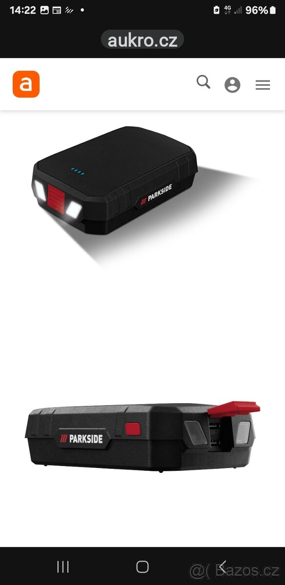 Powerbanka parkside 10 000ah - 8