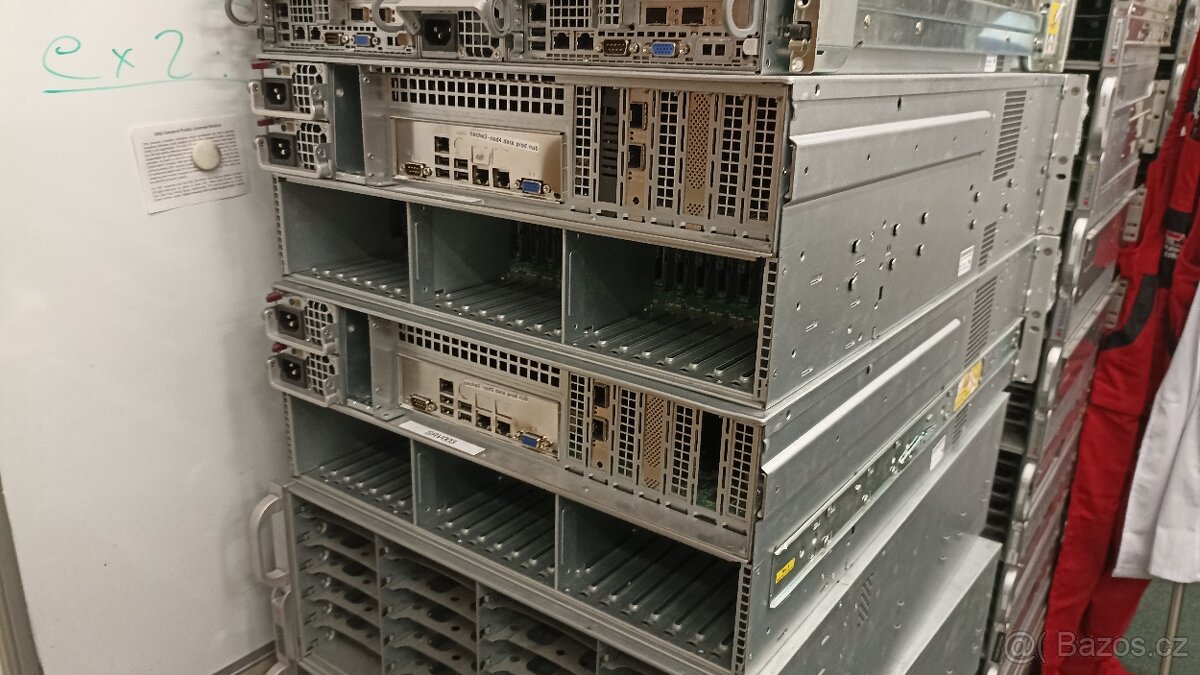Supermicro servery - 1U, 2U a 4U - likvidace se seznamem - 8