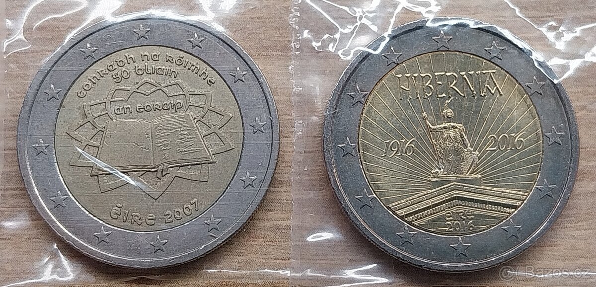 Pamätné 2 EURO - UNC + OBEH - 8