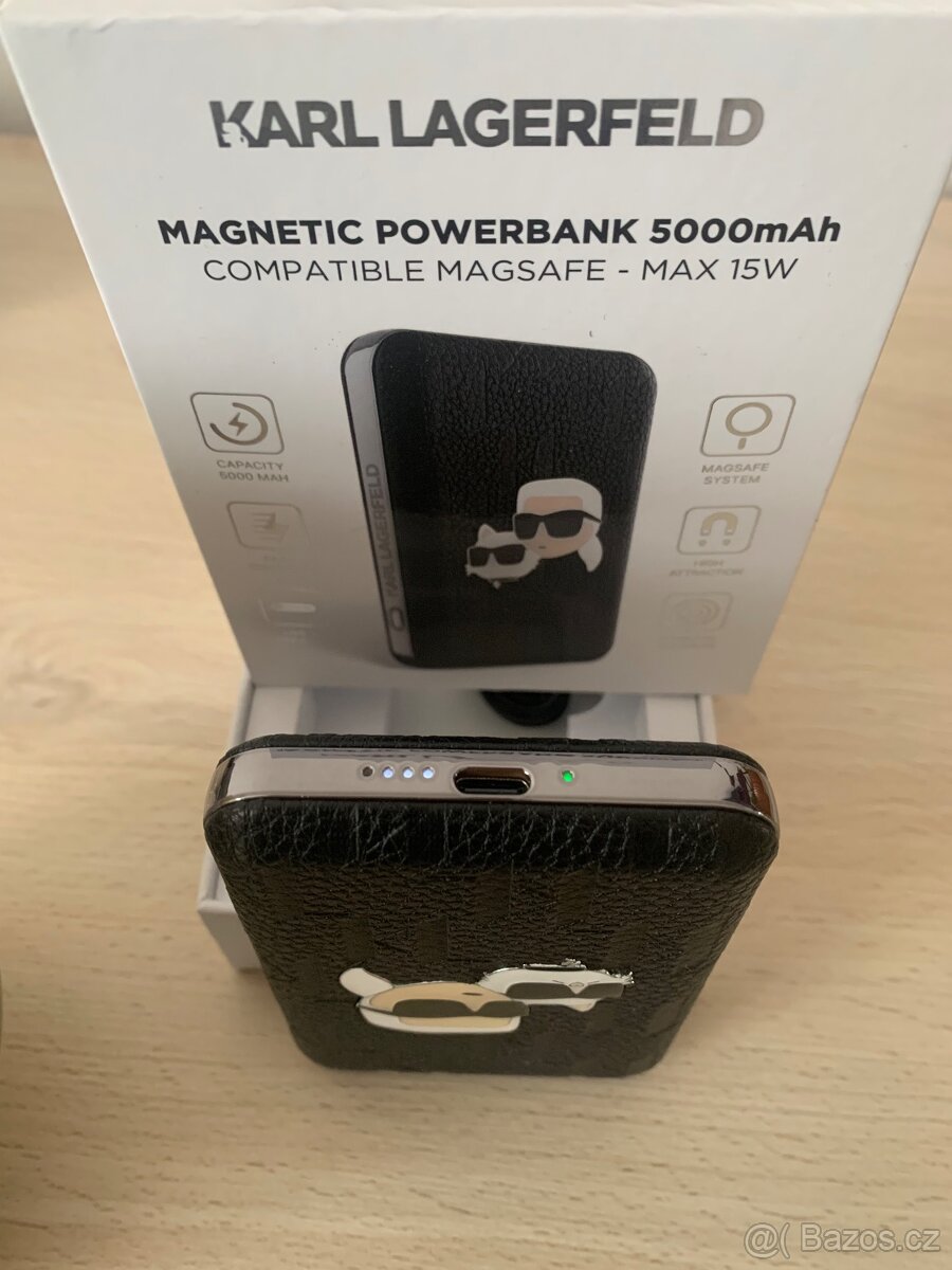Magnetická powerbanka Karl Lagerfeld 5000mAh - 8