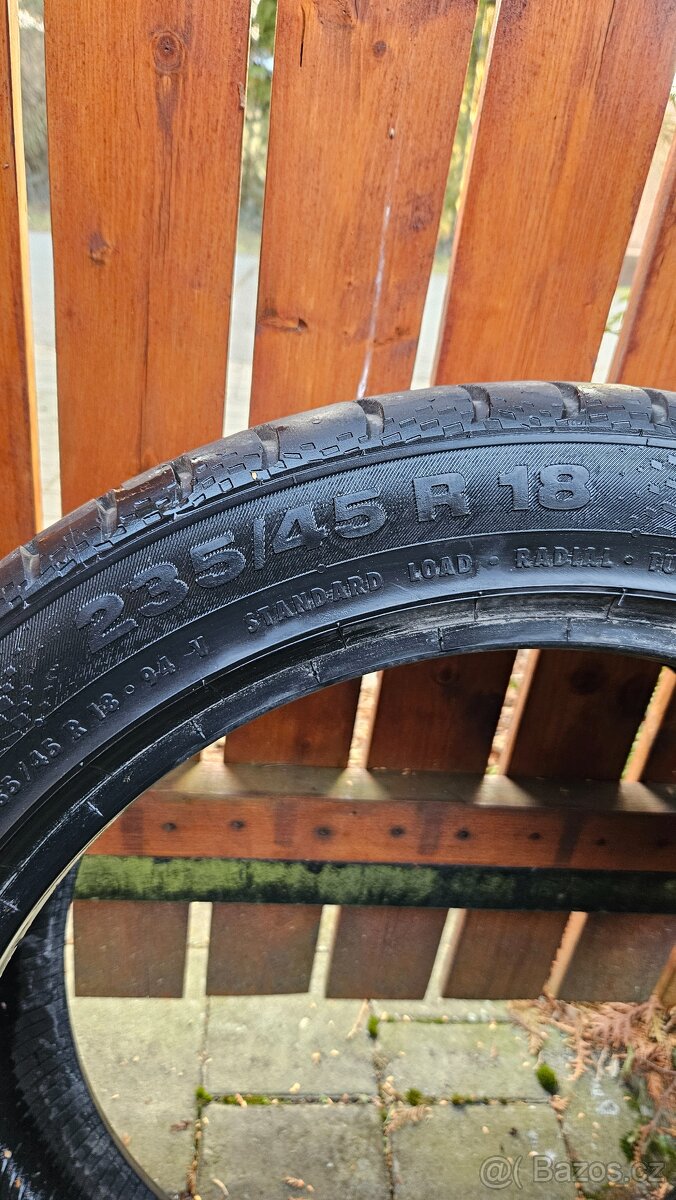 4ks Letni Continental 235/45 R18 - 8