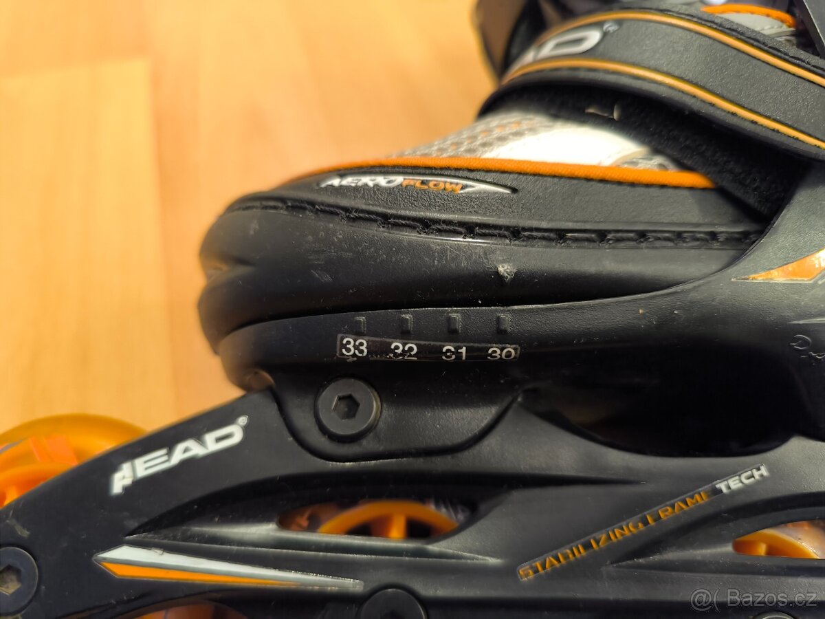 Prodám Inline brusle Head - 8