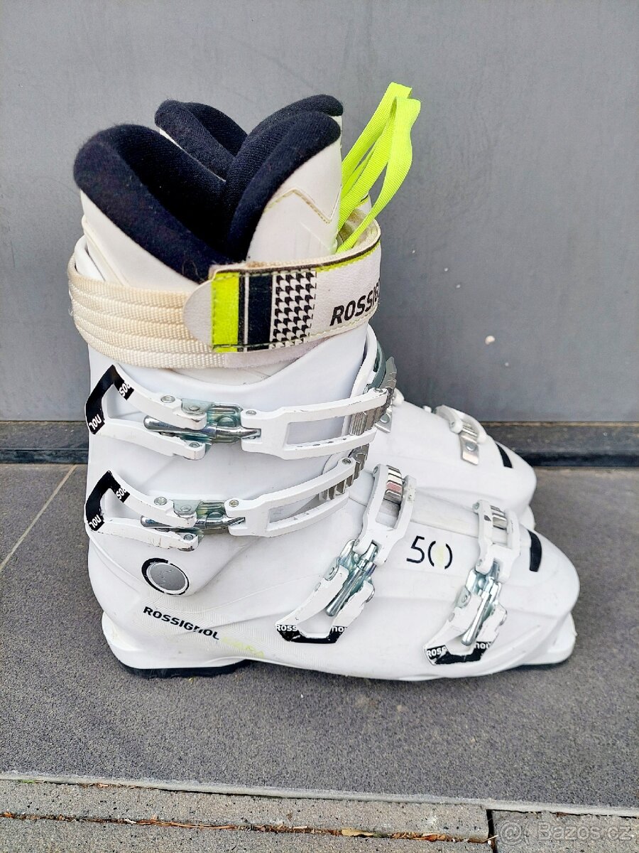 Dámské lyže ROSSIGNOL TEMPTATION, 168 cm + lyžáky - 8