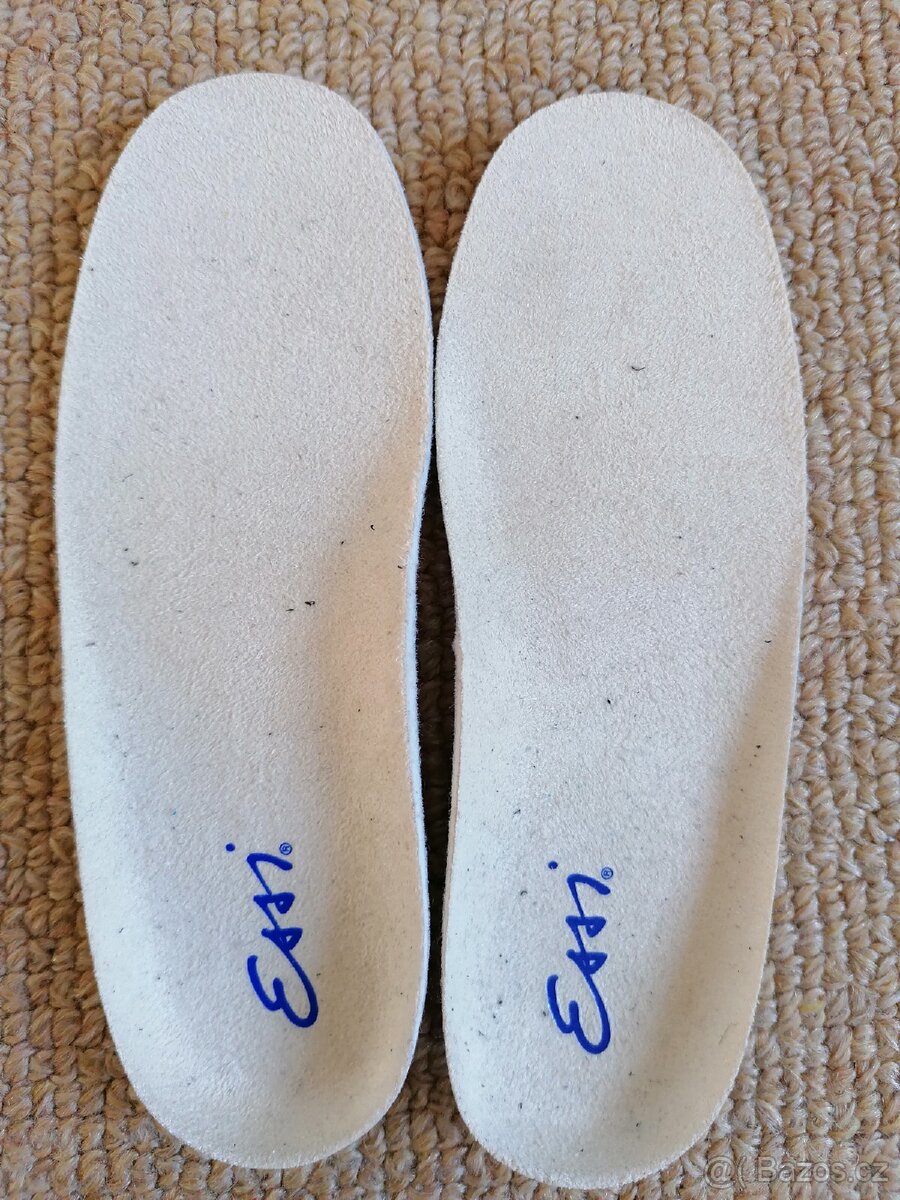 Nové modrošedé kožené kotníkové celoroční boty Essi, v. 29 - 8