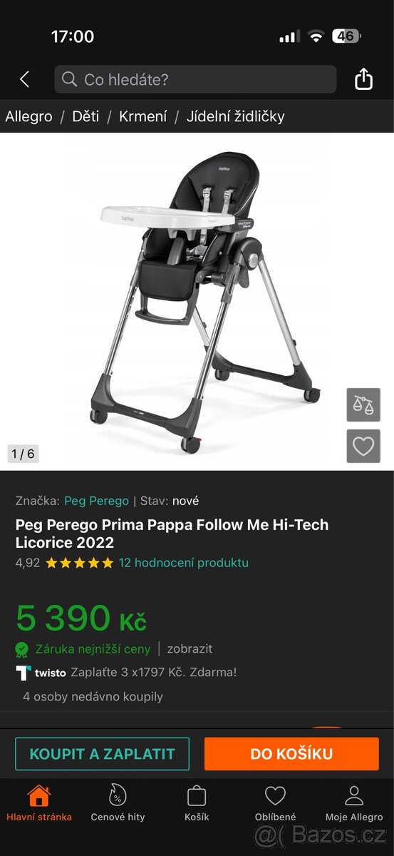 Jidelní židlička PegPerego - 8