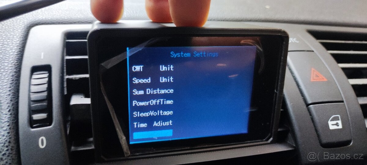 Přídavný budík bmw -obd-can bus - 8