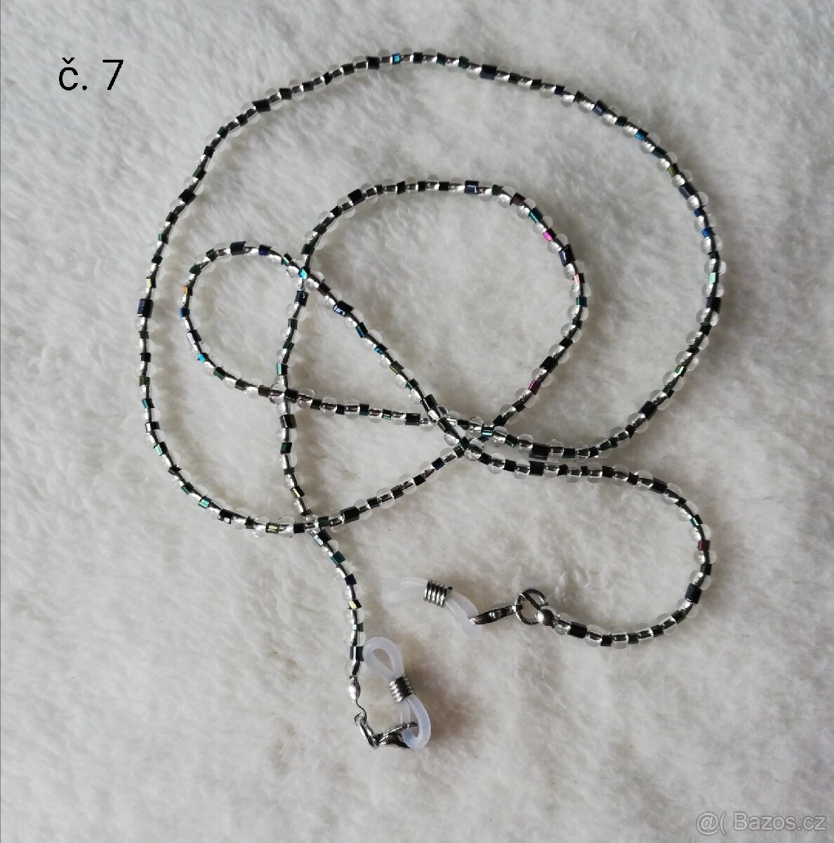 Korálky na brýle a roušky - 8