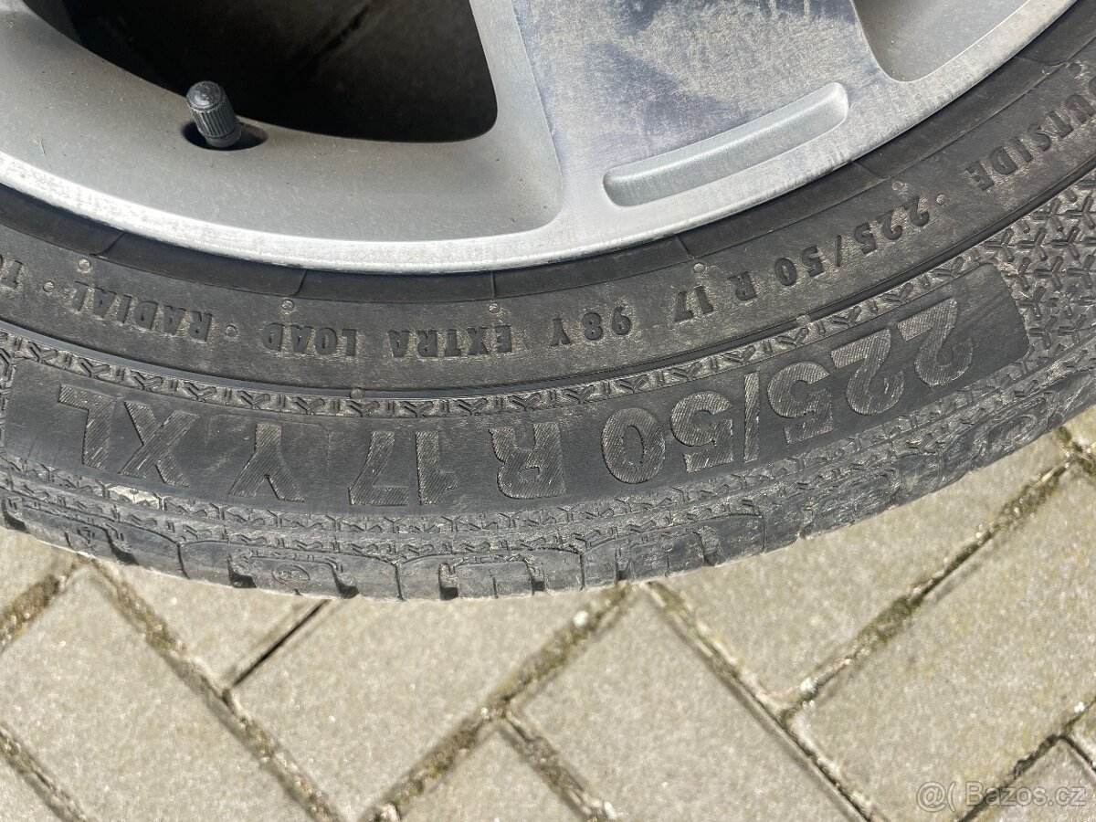 Alu 17” kola na Ford originál - 8