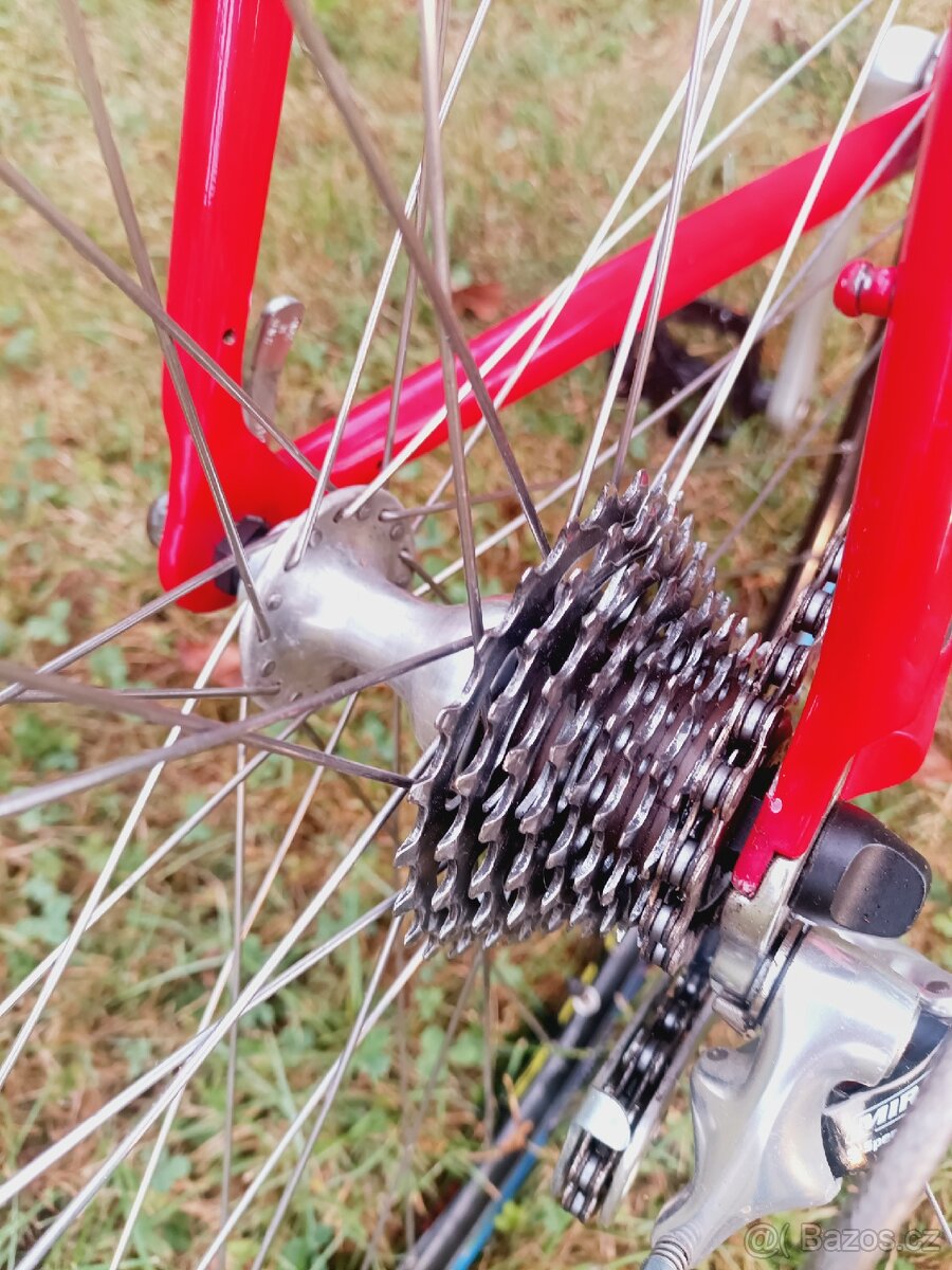 Silničnì kolo Šírer výbava Campagnolo + nášlapné pedály - 8