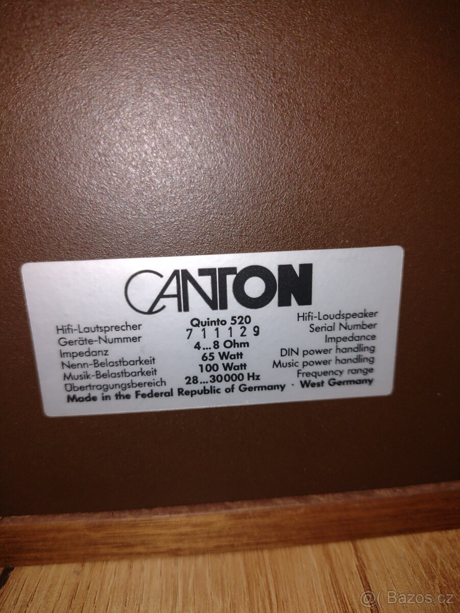Reproduktory Canton Quinto 520 - 8