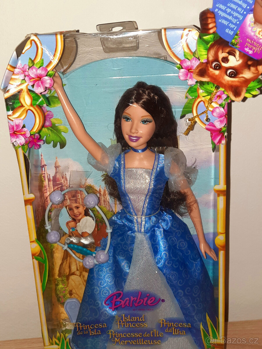 Barbie Island Princess 2007 modrá - 8