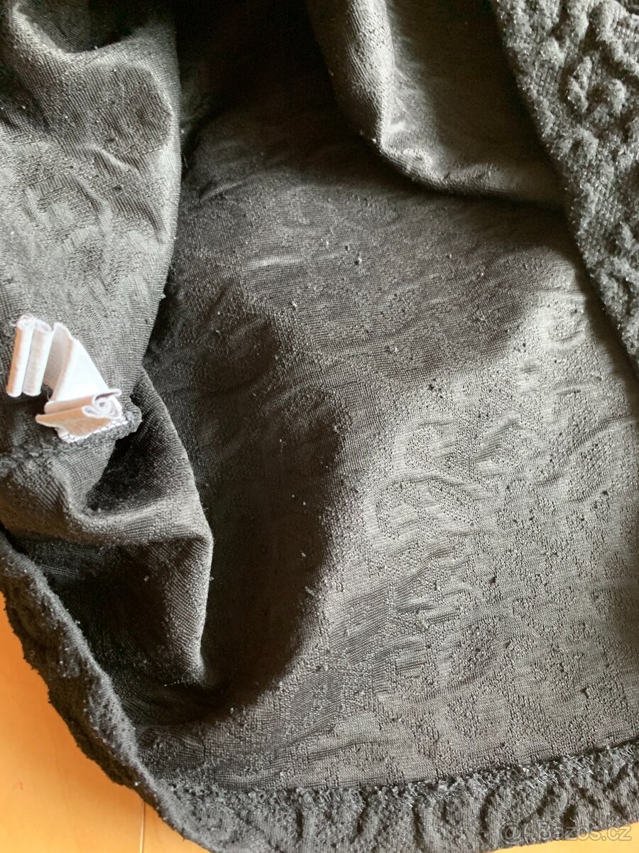 černé šaty zn. Zara - vel. M - 8