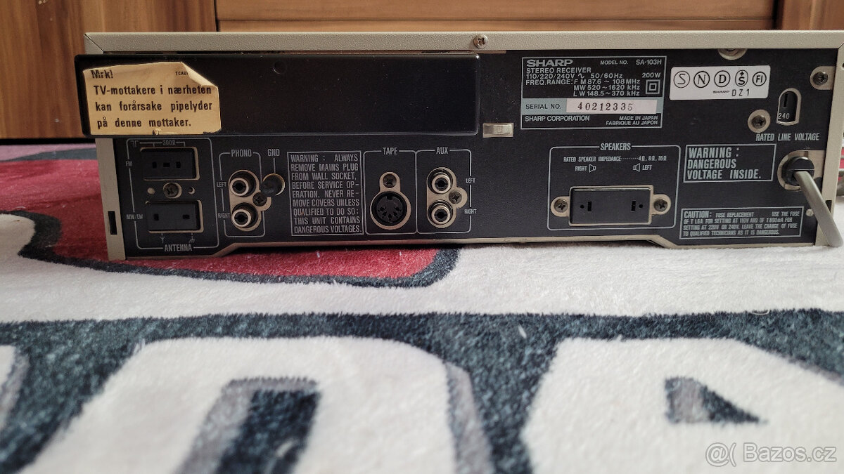 SHARP SA103,RT103,RP103,CP103 HS - 8